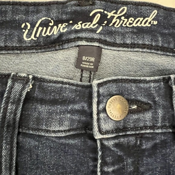 Universal Thread Women's Mid Rise Skinny Jeans Stretch Size 8/29R - Picture 3 of 8